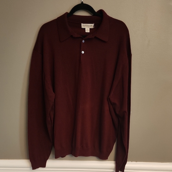 Pronto Uomo Other - Pronto-Uomo Deep Red Polo Shirt